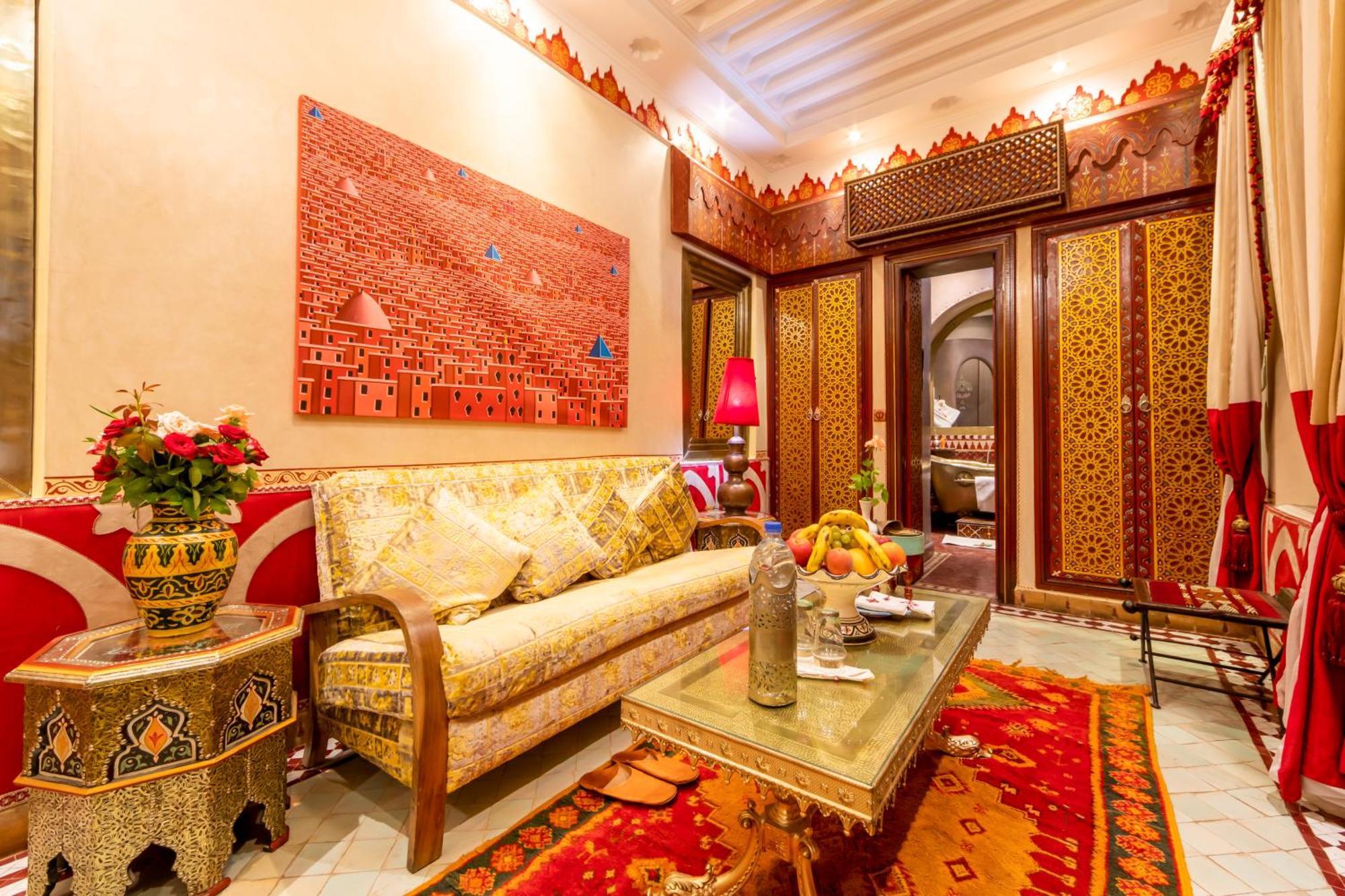 Riad Hikaya Marrakesch Zimmer foto